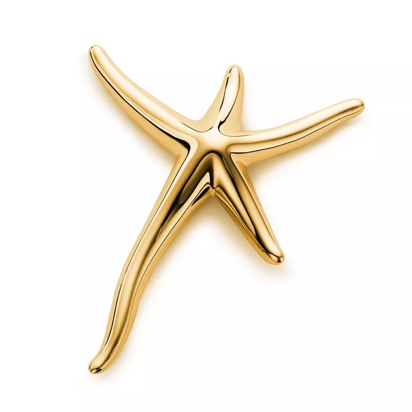 Tiffany & Co. Jewelry - ⭐️Tiffany & Co.⭐️ 18K Gold Elsa Peretti Starfish Brooch